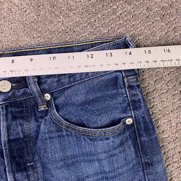 Levi's 501 Jeans Men's 29 x 30 Measures 28 x 28.5 Blue Button Fly Red Tab 0422 - Picture 10 of 14